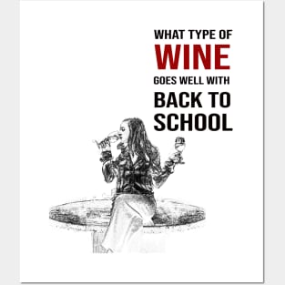 Back to school funny quote Posters and Art